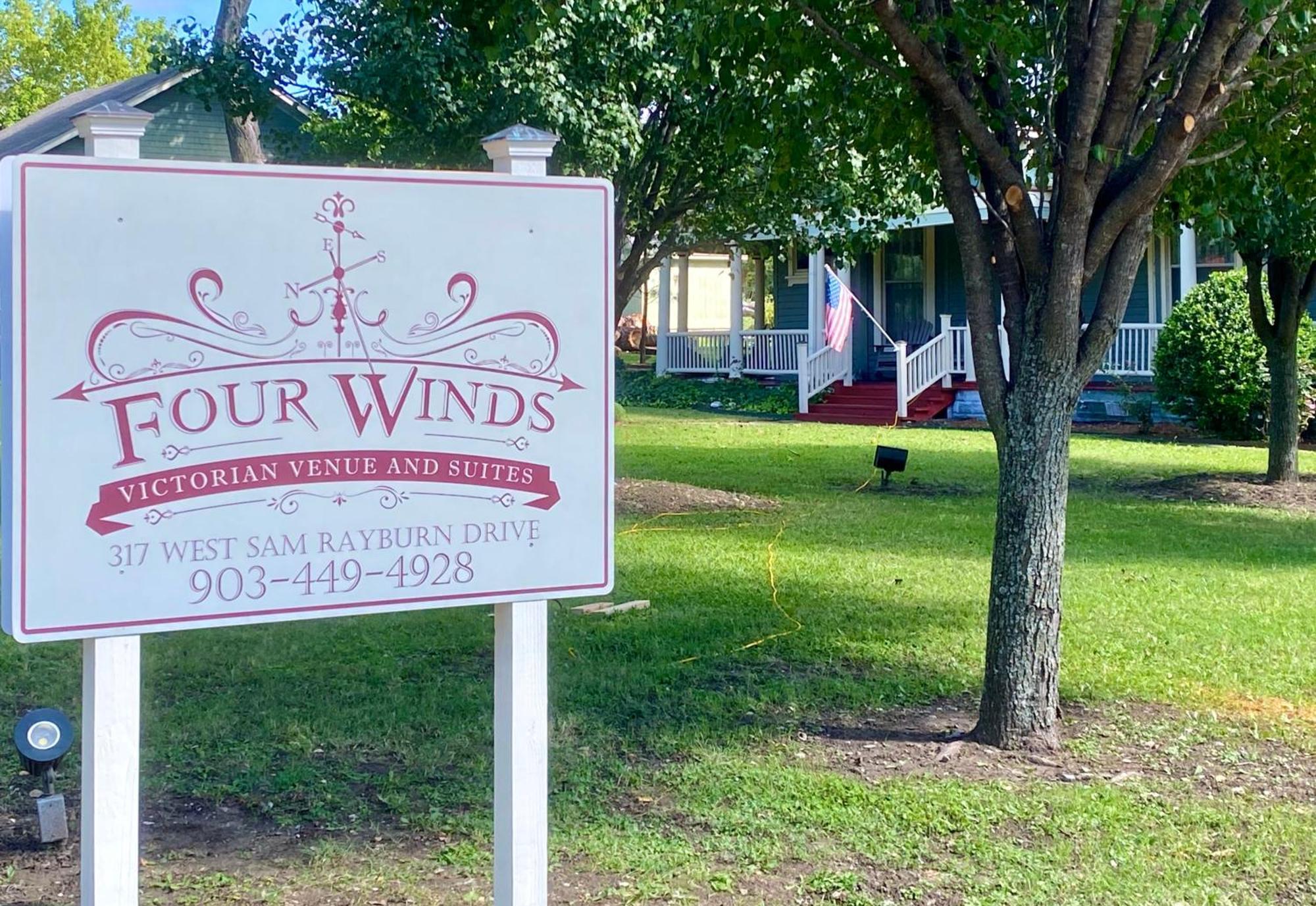 Four Winds Victorian Venue & Suites Bonham Bagian luar foto